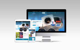 Protec Electronic Alarme Rennes Website Mockup